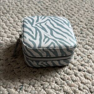 Milly Zebra Print Jewelry Box